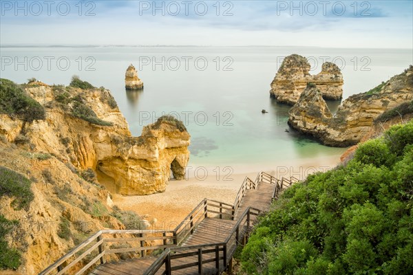 Camilo Beach with wooden walkway to beach