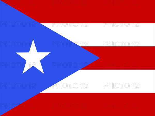 Official national flag of Puerto Rico