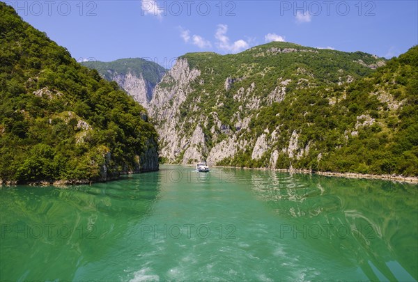 Ferry to Koman Reservoir