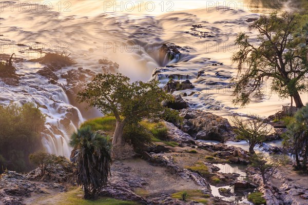 Epupa Falls at Sunrise