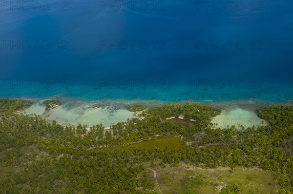 Aerial of Rangiroa