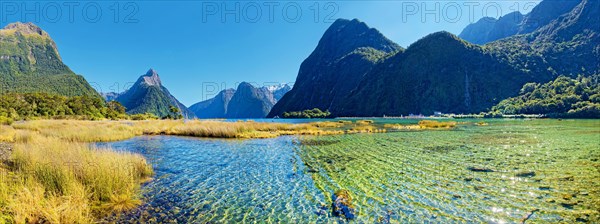 Panorama of Milford Sound