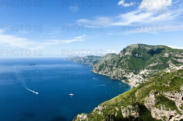 View of sea and coast