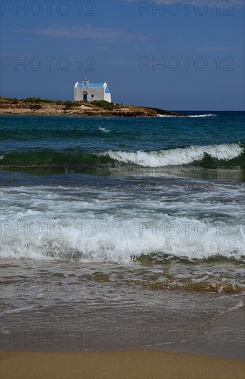 Small chapel on a small offshore island