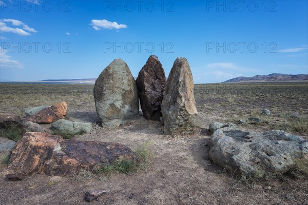 Ancient fireplace stones