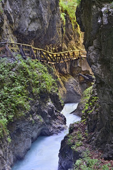 Path through Wolfsklamm Gorge