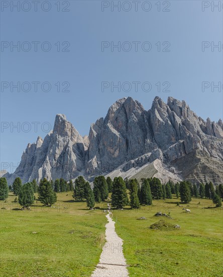 Hiking trail near the Gschnagenhardt Alm