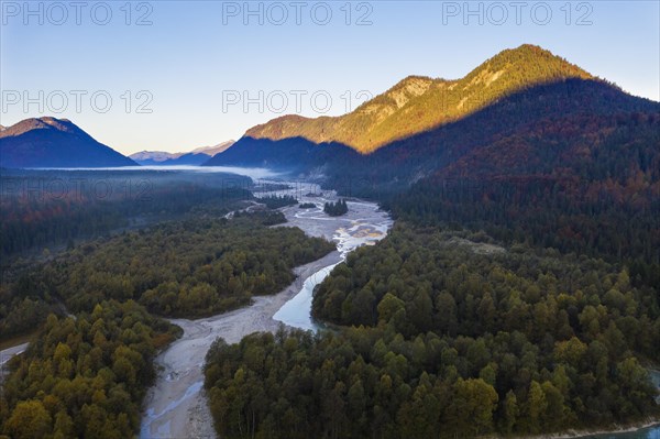 Isar at sunrise