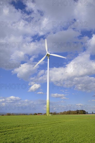 Active wind turbine