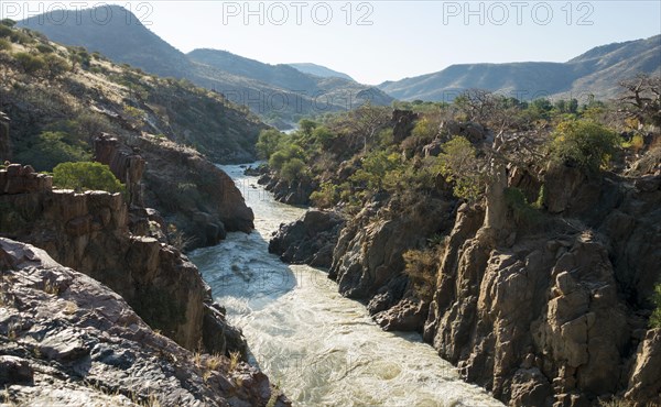 Kunene River at Epupa Falls