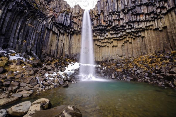 Svartifoss Waterfall