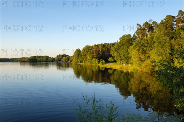 Lake Rothsee am Badestrand Kronmuhle