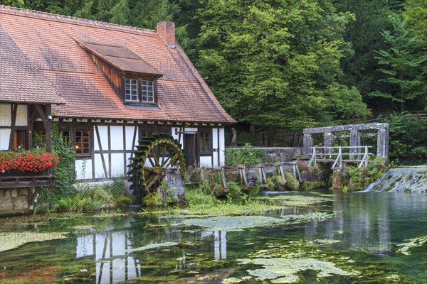 Historic drop forge at Blautopf