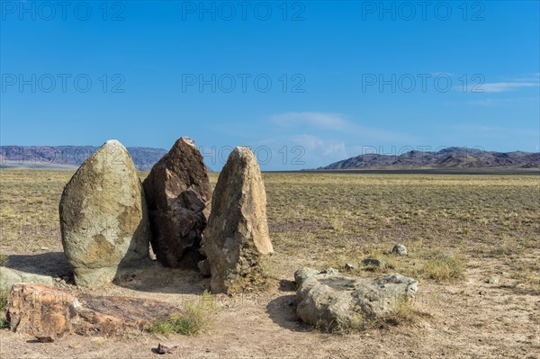 Ancient fireplace stones