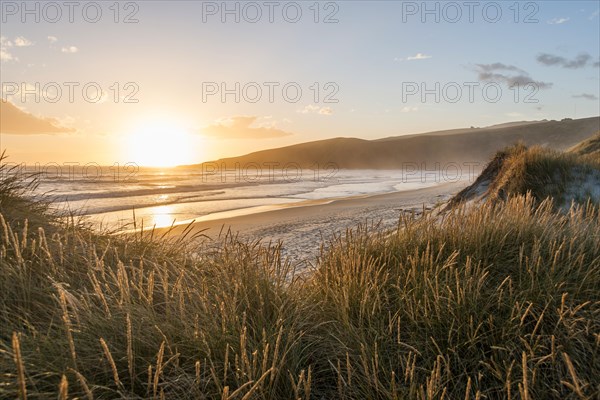 Sunset on the beach