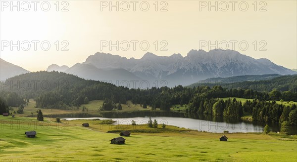 Lake Geroldsee at sunrise