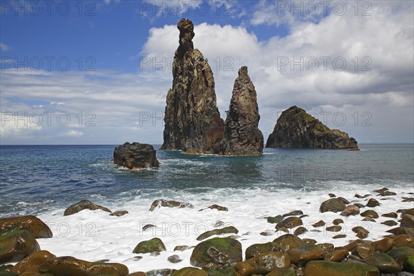 Volcanic rock formations