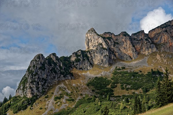 Rotspitze with summit cross