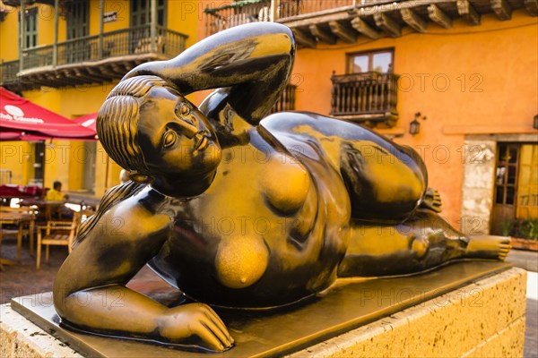 Naked female sculpture