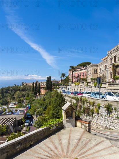 Taormina with Mount Etna