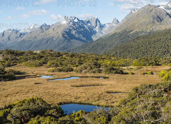 View of Little Mountain Lake and Ailsa Mountains