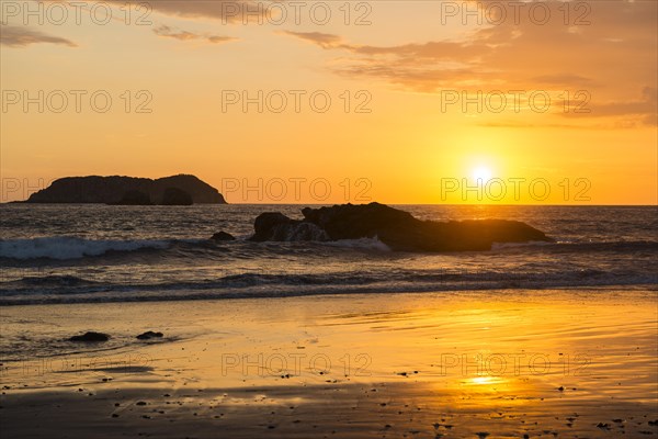 Sunset at Playa Espadilla