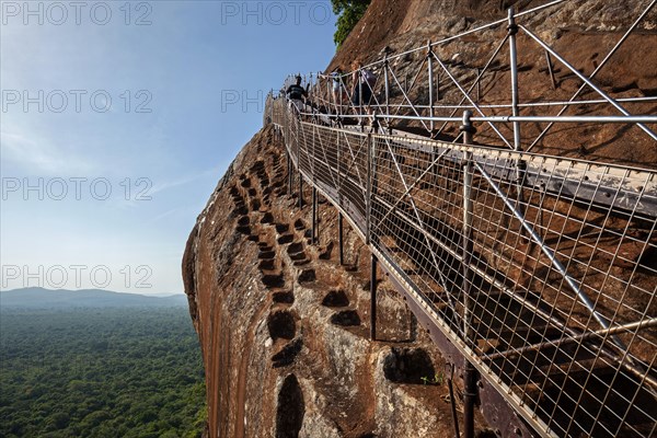 Stairs at Lion Rock or Sigiriya