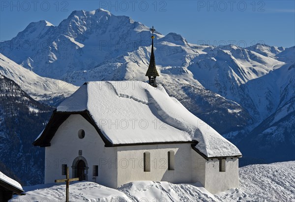 The snowy chapel Mary of the Snow