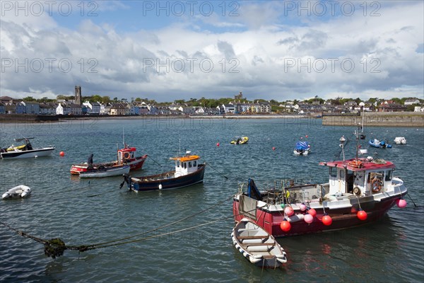 Fishing boats in the harbor