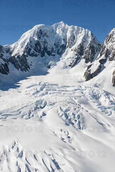 Mount Tasman glacier