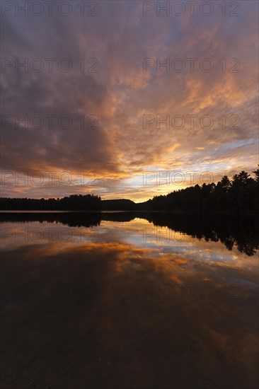 Sunset at Mew Lake