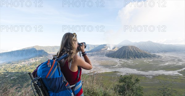 Tourist with camera