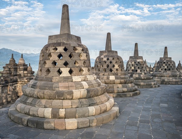 Temple complex Borobudur