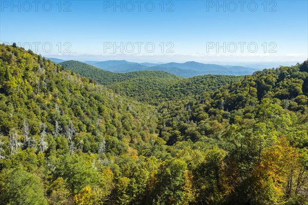 Blue Ridge Mountains from the Blue Ridge Parkway