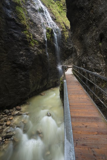 Gorge with stream