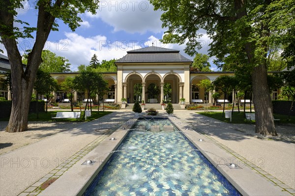 Saulenwandelhalle in the spa garden