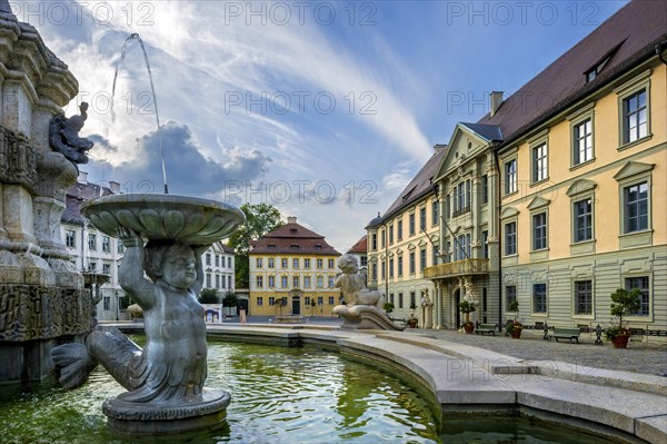 Baroque fountain