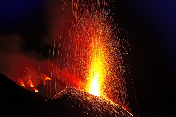 Volcanic eruption