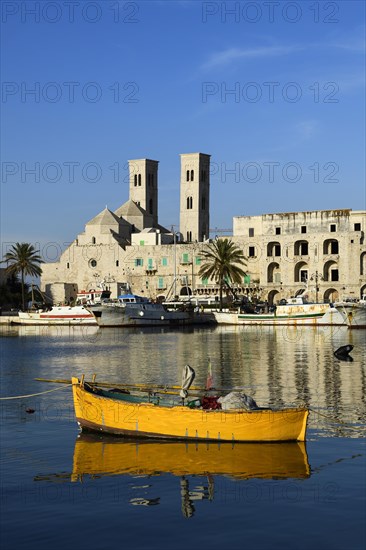 Harbour with old fishing boats