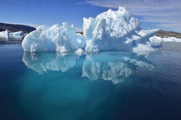 Iceberg drifting in Sermilik Fjord