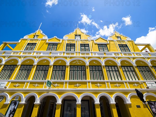 Historic building in the Dutch-Caribbean colonial style