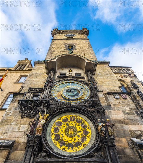 Astronomical clock on Town Hall Tower