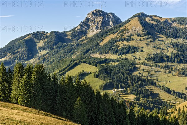 View from Sudelfeld to Wendelstein