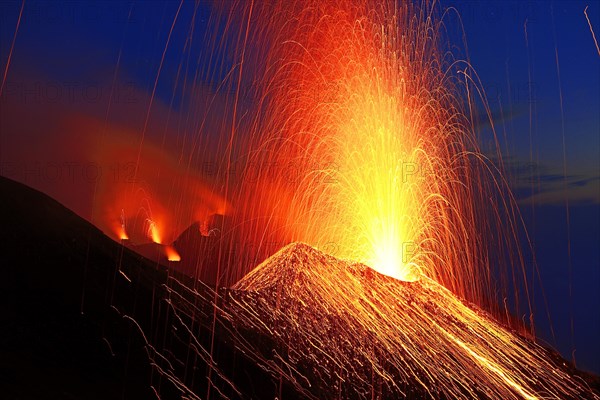 Volcanic eruption