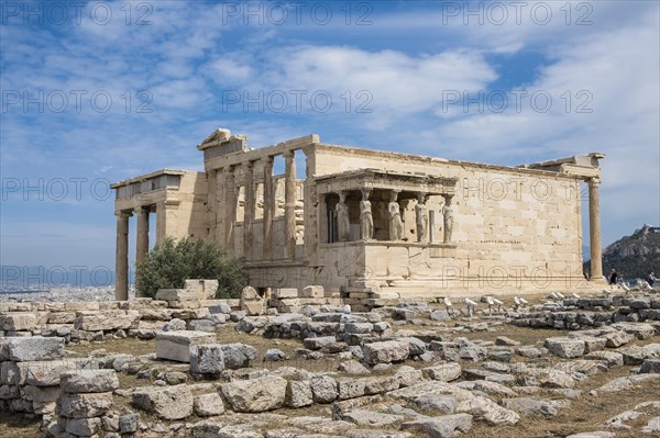 Erechtheion Temple with Caryatids