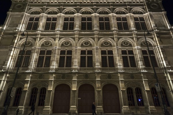 Facade of Vienna State Opera