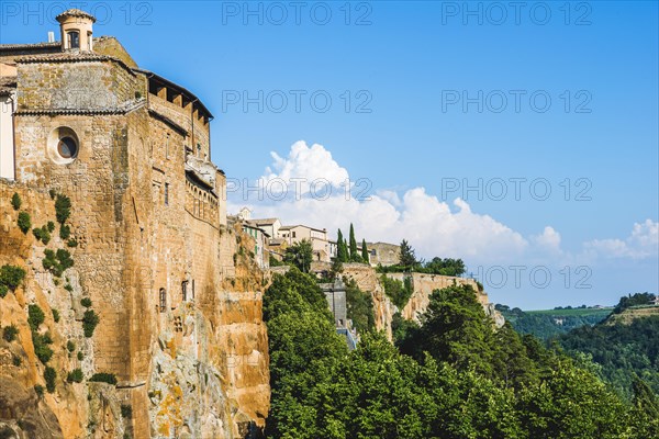 City walls of the Old Town of Orvieto