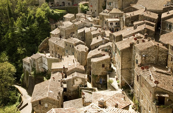 Old houses in Sorano