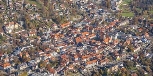 View from Immenstadter Horn on Immenstadt