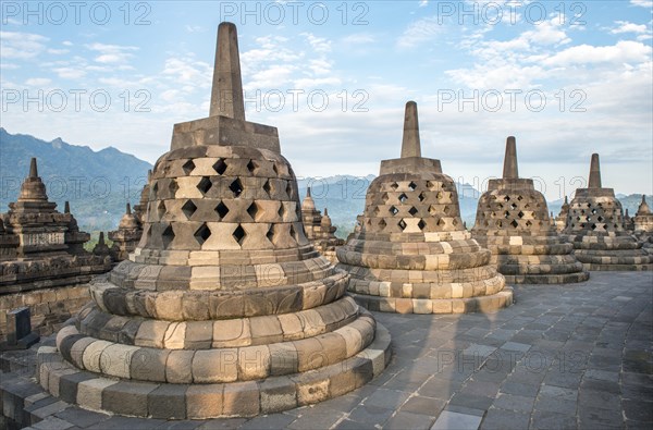 Temple complex Borobudur